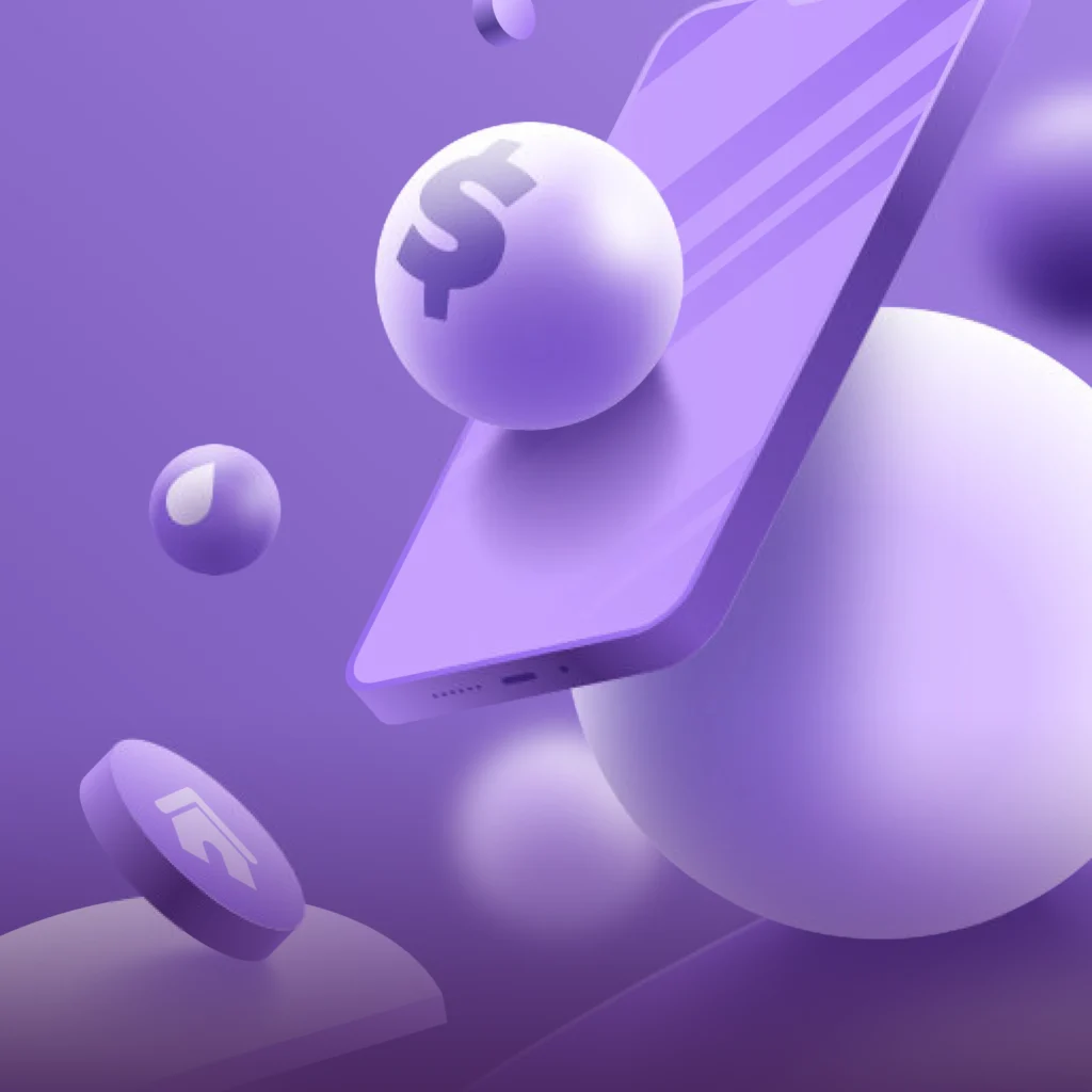 Abstract illustration showing fixed and floating financial elements, representing how banks use interest rate swaps to manage balance-sheet risk.