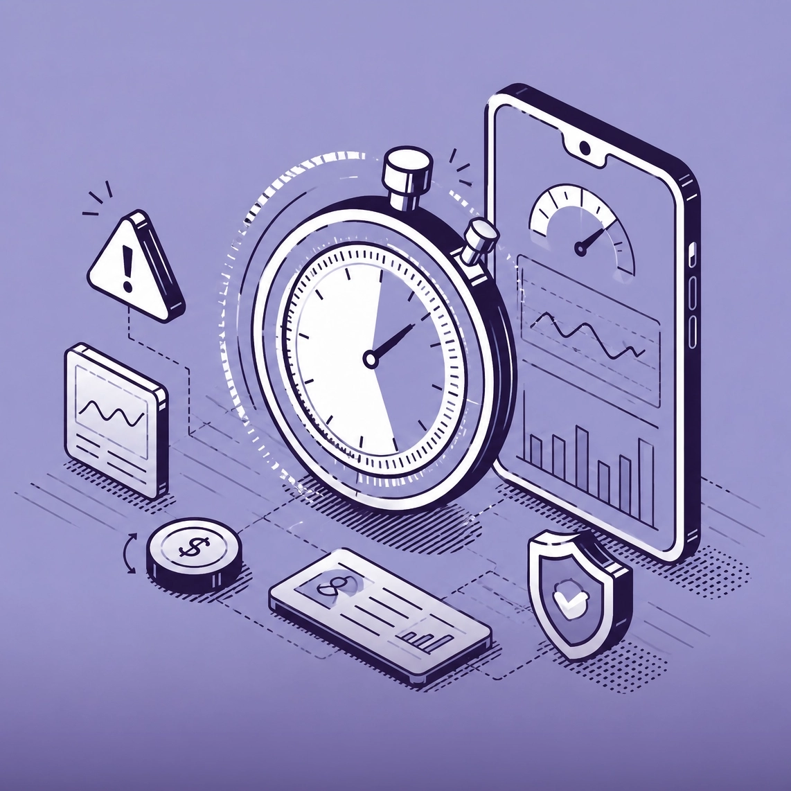 An image of a clock and a software meaning The New Risk Clock: Why Banks Can’t Wait 18 Months Anymore